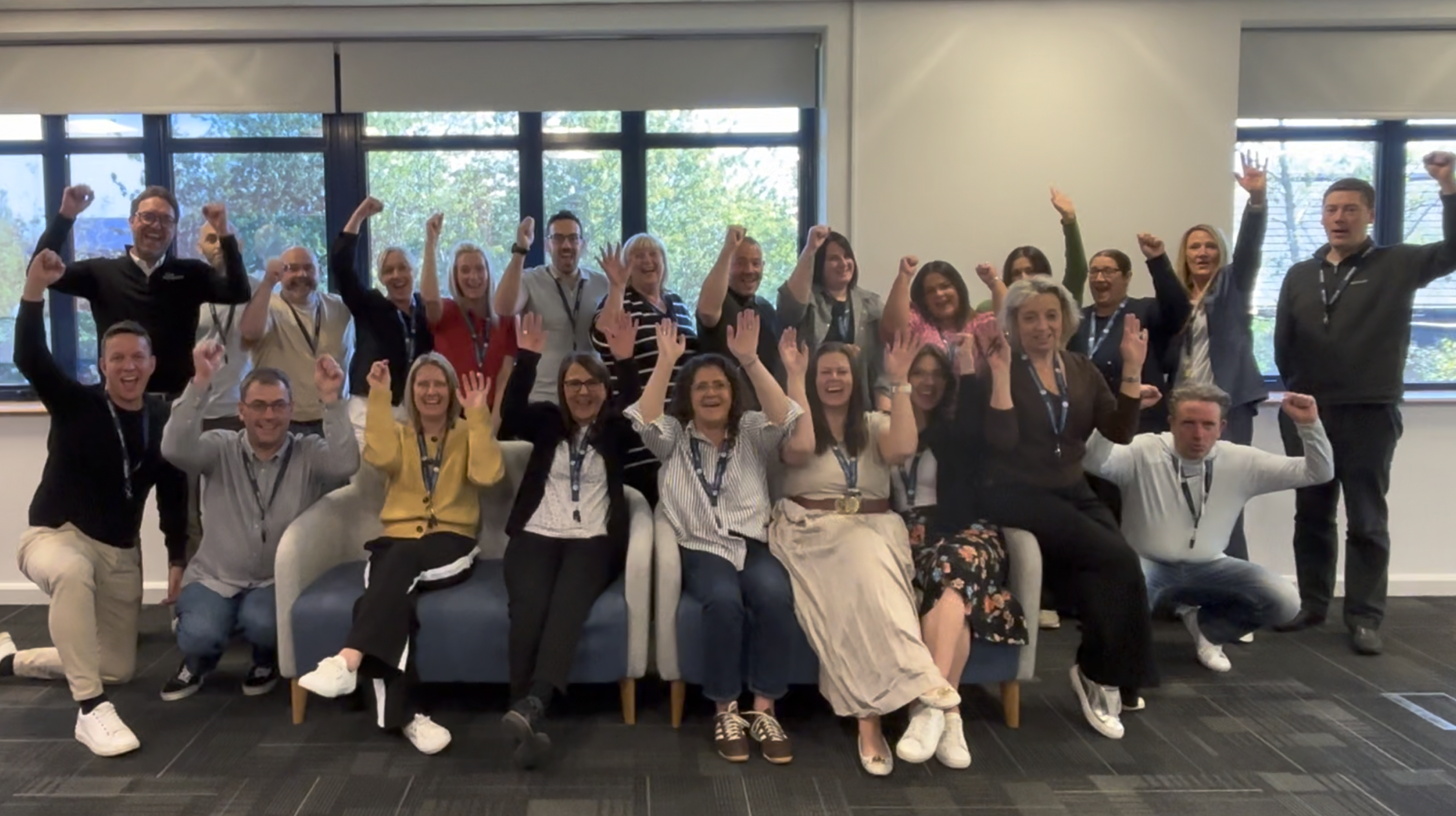 NextGear Capital team cheering